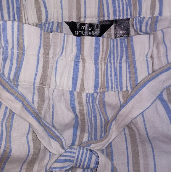 striped wide leg pants - Picture 5 of 5